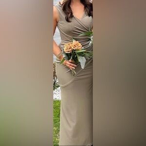 Revelry Elegant Silver Dress